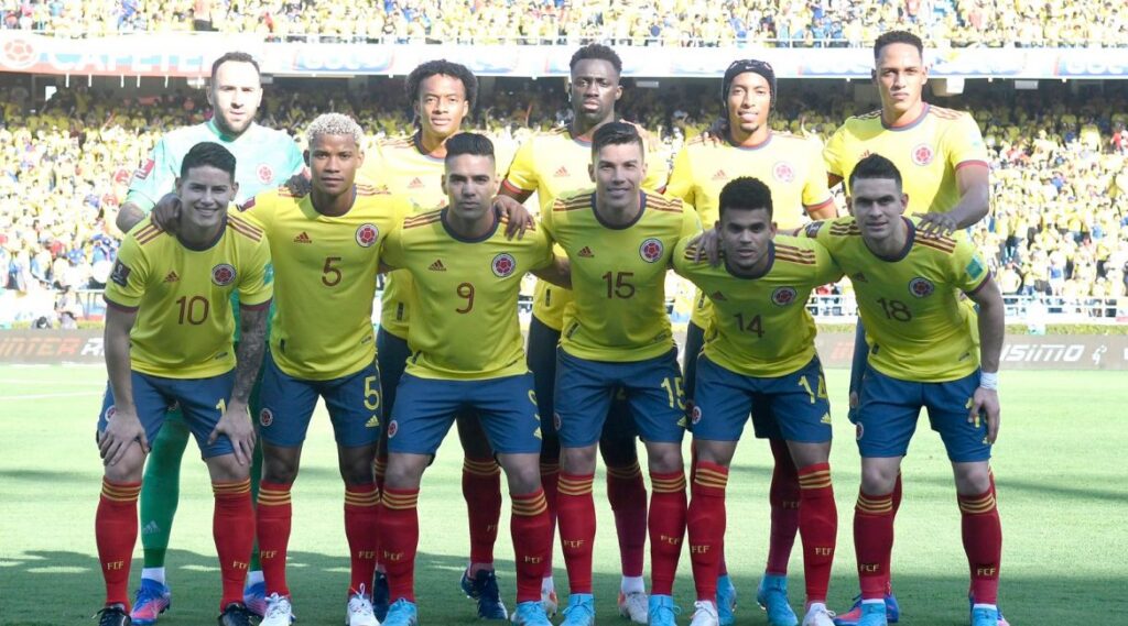 Selección colombiana de futbol. Fotografía: fcf.com.co