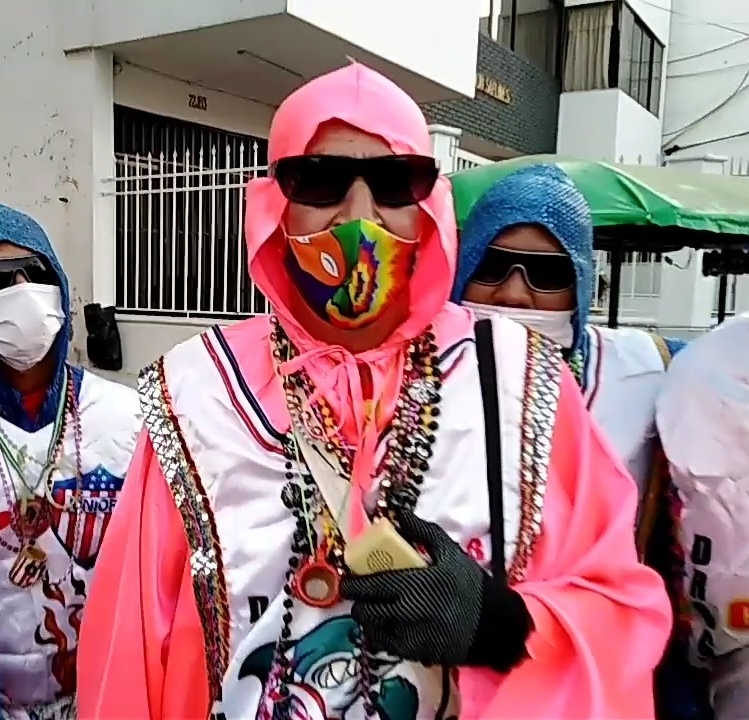 Ascanio Barrios, grupo de letanias del carnaval de Barranquilla