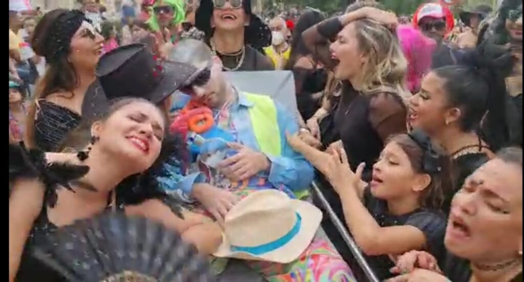 Desfile de Joselito en el carnaval de Barranquilla 2022