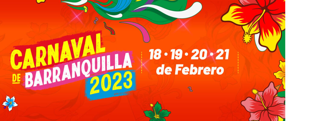 banner del Carnaval de barranquilla 2023
