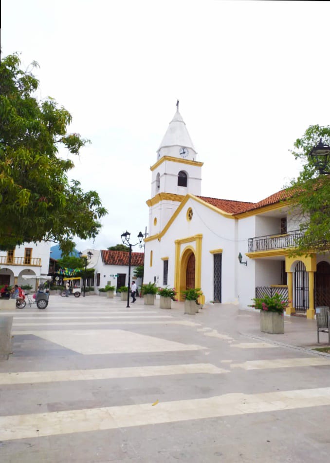 Iglesia Inmaculada Concepción de la cuidad de Valledupar, monumento nacional y parte del patrimonio cultural de Colombia