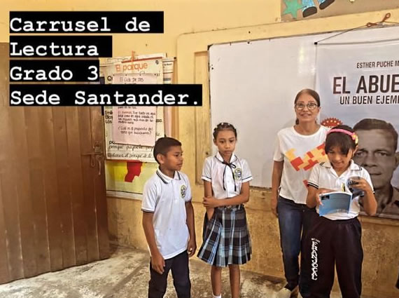 Proyecto Carrusel de lectura Institución Educativa Francisco José de Caldas del municipio de Momil