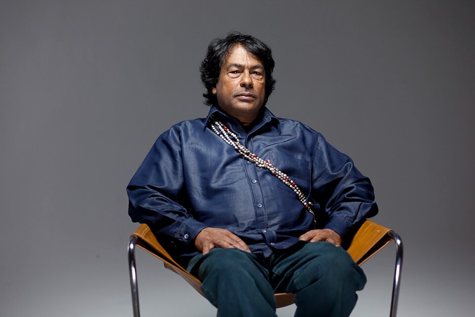 Ailton Krenak. líder indígena, chamán, filósofo indígena y escritor brasileño. 