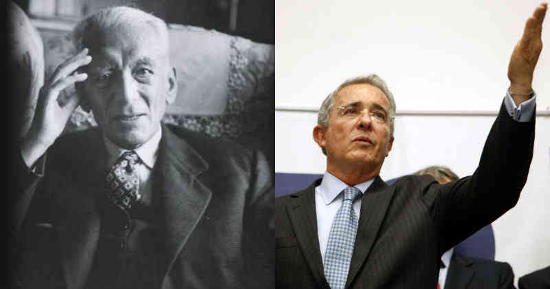 Laureano Gomez declarado fascista y cristiano y Alvaro Uribe