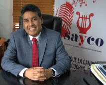 Cesar Ahumada- Presidente Sayco