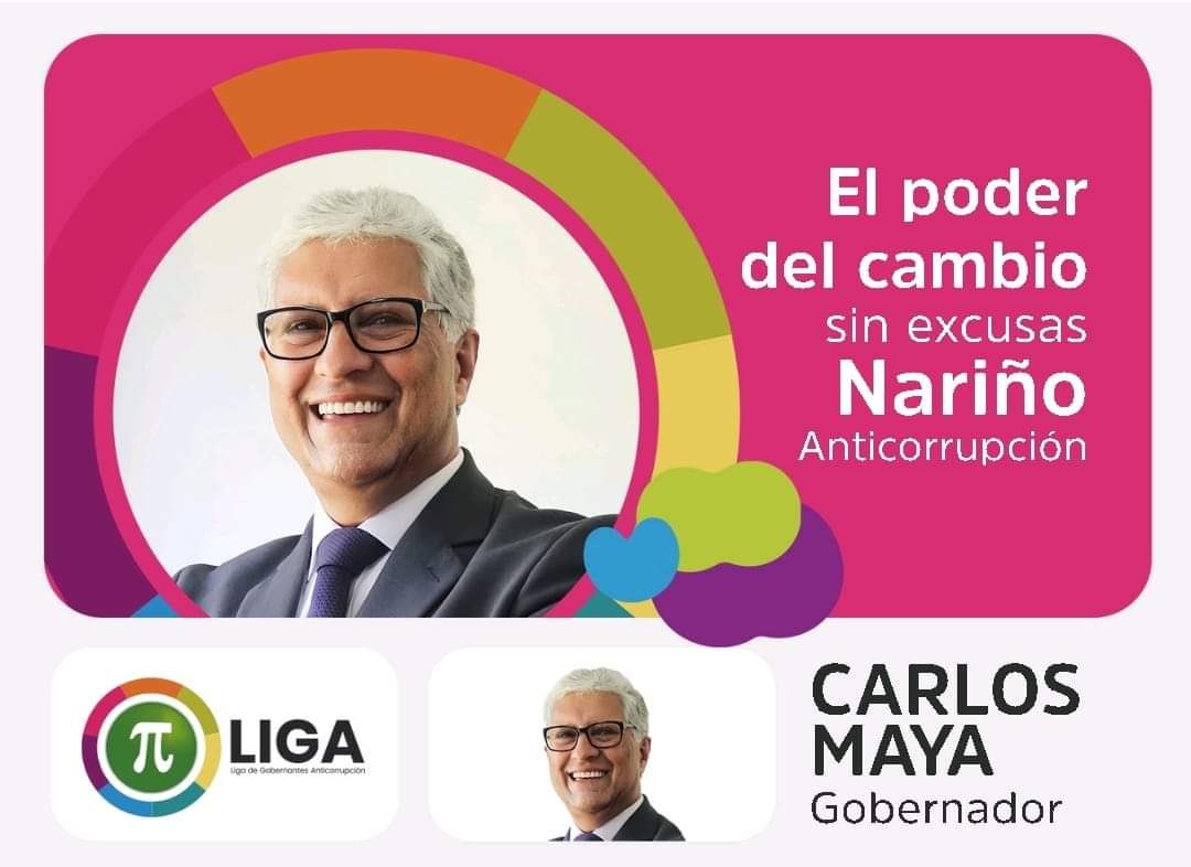 Carlos Maya candidato gobernacion de Nariño