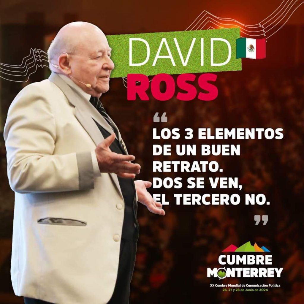 El Maestro David Ross fotógrafo político mexicano 