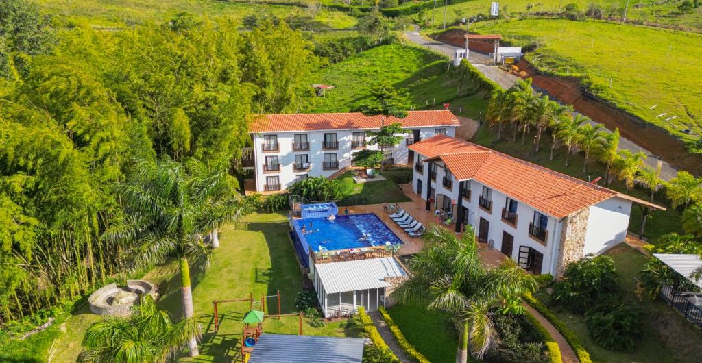 'La Huerta Hotel', en zona rural de Calima. Valle del Cauca. Colombia. Foto: EFE