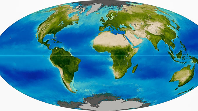 continentes del mundo