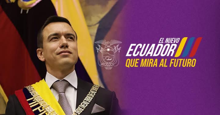 Daniel Roy Noboa Azín es un administrador, empresario y político ecuatoriano-candidato presidencial 2025 