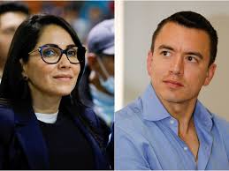 noboa y gonzalez, candidatos presidenciales de Ecuador 2025