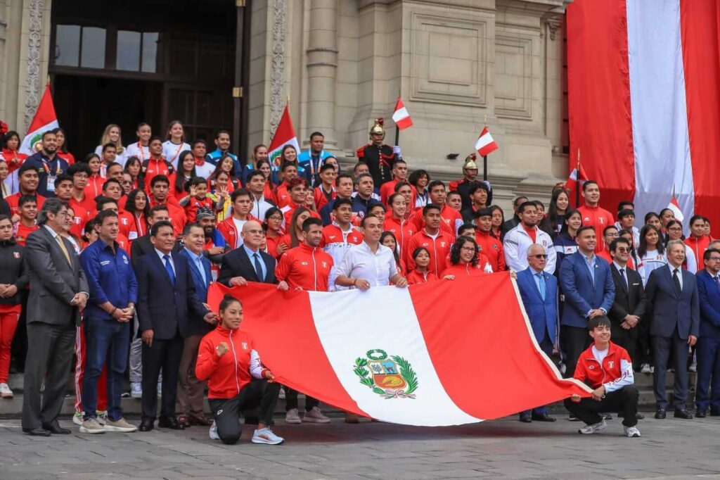 Inauguración vigésimos Juegos Bolivarianos Ayacucho -Lima- noviembre 2025.