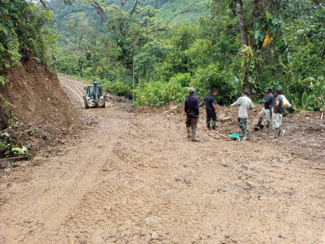 carretera Junín - Barbacoas en Nariño