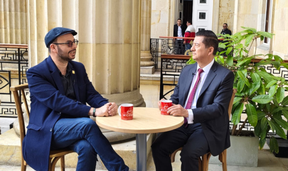 Edgar Espíndola en el programa "Un café en el Congreso" del 10 de diciembre de 2025