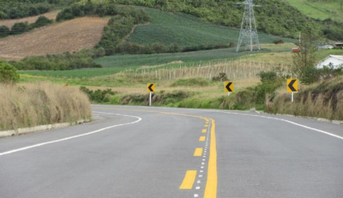 via en departamento de Nariño_ Colombia