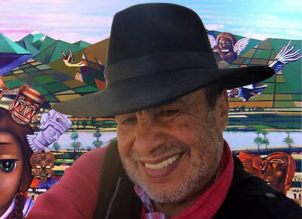 Carlos Santacruz, es un pintor, escultor y muralista colombiano, fundador y director del Centro Cultural Santacruz.