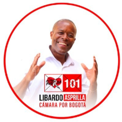 Libardo Asprilla Lara -Activista | Exconcejal de Bogotá | Economista | Magíster en Economía Social | Especialista en Gerencia, Evaluación y Desarrollo de Proyectos.
