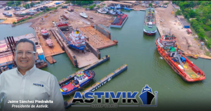 Industrias Astivik, un astillero que vendió $ 82.938 millones en 2024 bajo la dirección Jaime Sánchez Piedrahita