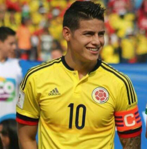 Futbolista colombiano - James Rodríguez