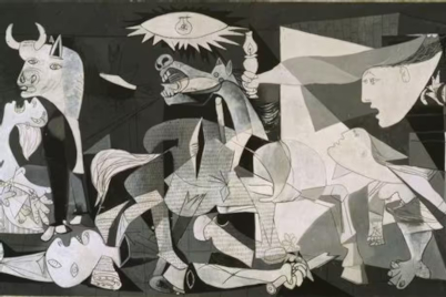 El mural «Guernica» fue comisionado a Picasso por el Estado español en 1937.